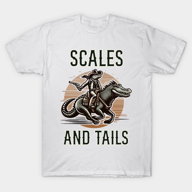 Scales and Tails Alligators T-Shirt by WolfeTEES